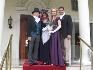 Rick & Bette with Granddaughter Carla and her husband Sergio in Lima, Peru Rick & Bette with Granddaughter Carla and her husband Sergio in Lima, Peru